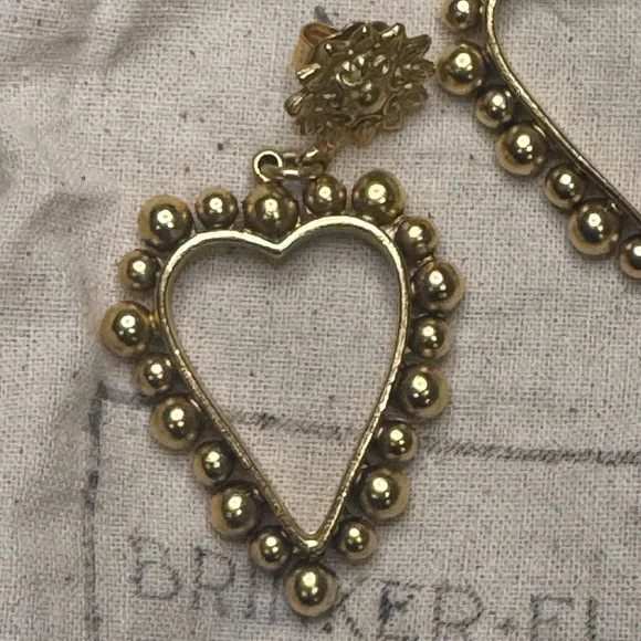 Brinker + Eliza ✨ Heart of Gold Earrings - Picture 5 of 8